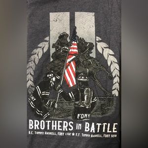 Nine Line FDNY Brothers In Battle T-Shirt.